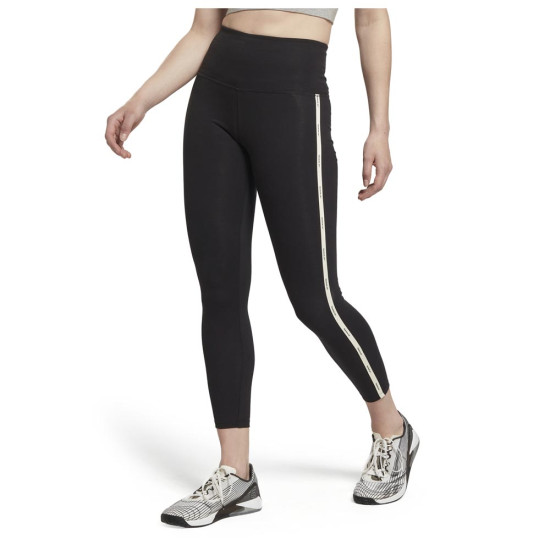 Reebok Γυναικείο κολάν Piping Pack HR Ctn Tight Reebok Γυναικείο κολάν Piping Pack HR Ctn Tight